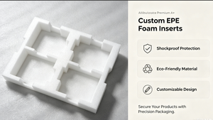 Bandeja de espuma EVA EPE personalizable, mecanizada por CNC, inserto de espuma de embalaje de alta resistencia a impactos para protección del producto - Product Image 3