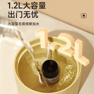 Fuente de agua automática de cerámica para gatos, gran capacidad, silenciosa, con filtro inteligente para perros y gatos, diseño desmontable - Product Image 3