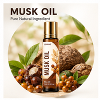 Huile Essentielle de Musc Botanique ; Apaisante et Chauffante ; Convient pour la Diffusion et les Soins Corporels.
