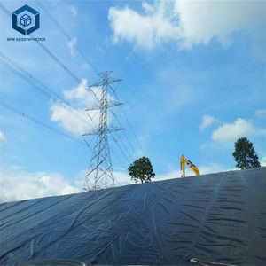 Revêtement de <span class=keywords><strong>piscine</strong></span> en PE-HD creusé pour le revêtement d'étang de barrage au Ghana - Product Image 2