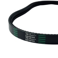 حزام V مطاطي جديد عالي الجودة مقاوم للزيت والحرارة 2AV15x1095 2AV15x1840 للسيارات