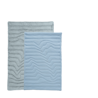 Tapis de couchage auto-refroidissant de luxe pliable et écologique pour animaux de compagnie, en tissu résistant aux rayures, taille M, pour chiens et chats