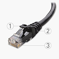 Cable Ethernet Cat5e Cat6 Cat6a Cat7 Cat8 UTP FTP SFTP, Cable de Red Blindado, Longitud Personalizada de 1m 5m 10m 50m, Cable de Conexión