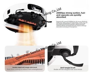 หุ่นยนต์ดูดฝุ่นถูพื้น <span class=keywords><strong>XIAOMI</strong></span> 6 <span class=keywords><strong>OMNI</strong></span> รุ่นปี 2026 แรงดูด 28000Pa ทำความสะอาดตัวเองได้ พร้อมระบบ AI หลบหลีกสิ่งกีดขวาง กล้องตรวจจับและติดตาม สำหรับทำความสะอาดบ้าน - Product Image 4