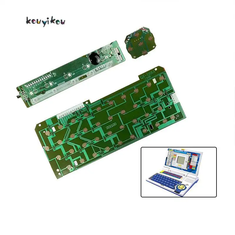 KYK Factory customized notebook circuit board Children's early education English learning machine laptop toy pcba board supplier