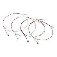 Alice A705 Stainless Steel Coated Violin Strings Set 4/4 3/4 1/8 Sizes Ni-Fe Winding for Stringed Instruments Parts Accessories