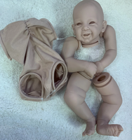 Venta al por Mayor de Kits de Muñecas Reborn de Silicona Suave de 54 cm, Regalo para Niños