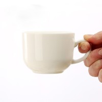 Ensemble tasse et soucoupe à café latte grande capacité, style nordique minimaliste, élégant pour le thé de l'après-midi, idéal pour la décoration de la maison ou du café