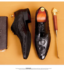 Alligator Shoes <b>Men</b> Luxury Pure crocodile Skin <b>Men</b> Boots Premium Quality Genuine Leather Custom Leather Boot for <b>Men</b> - Product Image 3