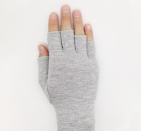 Gants de compression sans doigts pour hommes et femmes, soulagement de l'arthrite, du syndrome du canal carpien et de la tendinite, pour le sport en extérieur