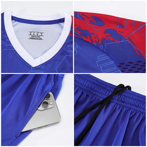 大人子供男性セットユニフォームサッカーウェア子供シャツ & トップス25/26サッカージャージー - Product Image 6