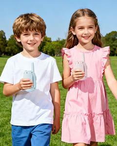 Çocuklar için <span class=keywords><strong>Video</strong></span> Özellikli Fabrika Telsizi 2'li Paket Şarj Edilebilir HD Kameralı Ses Değiştirici Oyuncaklar - Product Image 1