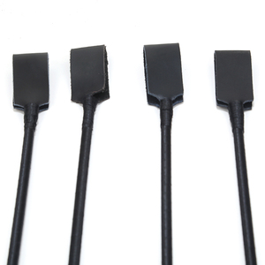 แส้หนังเทียมด้ามยาวประดับเพชรเทียม สำหรับ BDSM ใช้สำหรับพันธนาการและตี - Product Image 4