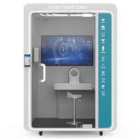 Kiosque médical intelligent : Station de santé avec reconnaissance faciale, gestion des dossiers médicaux et consultation à distance