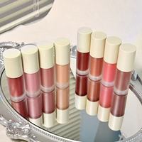 Maquillage : Gloss à lèvres et Huile à lèvres hydratante en tube souple avec miroir, Soin des lèvres original, Rouge à lèvres teinté d'été, Maquillage FRIDAYS