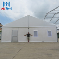 Tente de travail extérieure personnalisable Mitent, imperméable, ignifuge, en aluminium, pour le stockage