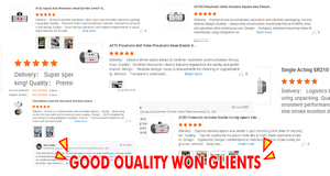 Высококачественный пневматический привод AT75 из прессованного алюминия, поворотный на 90 градусов, двойного действия/одностороннего действия - Product Image 5