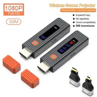 Draadloze zender & ontvanger 1080P 50M video TV stick-type display extender ABS materiaal voor camera laptop pc tv Gemaakt in China