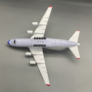 Modèle d'avion en résine Antonov Airlines AN-124 <span class=keywords><strong>Ruslan</strong></span>, avion cargo lourd, échelle 1/165, 42 cm, avec trains d'atterrissage - Product Image 4