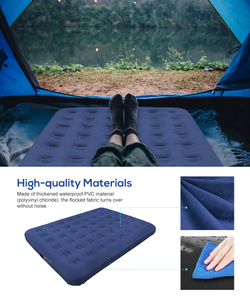<strong>Self</strong> <strong>Inflating</strong> Bed Queen <strong>Airbed</strong> Built-in Pump Electric Inflatable Bed with Pump Inflatable Mattress Automatic air Bed - Product Image 5