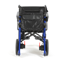 Fauteuil roulant électrique pliable en fibre de carbone intégrale Baichen avec moteur sans balais ultra-léger, contrôleur LED amélioré et batterie détachable