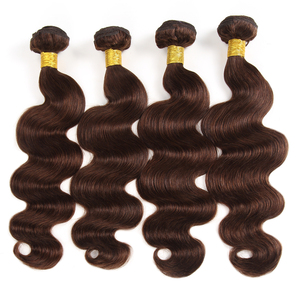 Prezzo all'ingrosso colore marrone <span class=keywords><strong>cioccolato</strong></span> onda dei <span class=keywords><strong>capelli</strong></span> umani 100% <span class=keywords><strong>capelli</strong></span> umani crudi vergini brasiliani - Product Image 1
