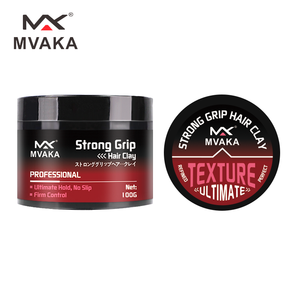 Güçlü tutun saç vaksı kil hiçbir kayma anlık hacim doku doğal mat bak erkekler için saç kili macun aşırı tutun kil macun saç - Product Image 1