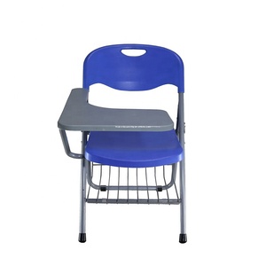 Economic Training Chair Wholesale Price School <strong>Study</strong> Chair Plastic Seats Student Chairs with Writing <strong>Pad</strong> - Product Image 1