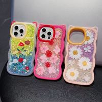 Coques de téléphone portable BAILI à succès, motif chat 3D, dessin animé mignon, fleur scintillante, pour Samsung A20E/A22/A03S/A53/S10