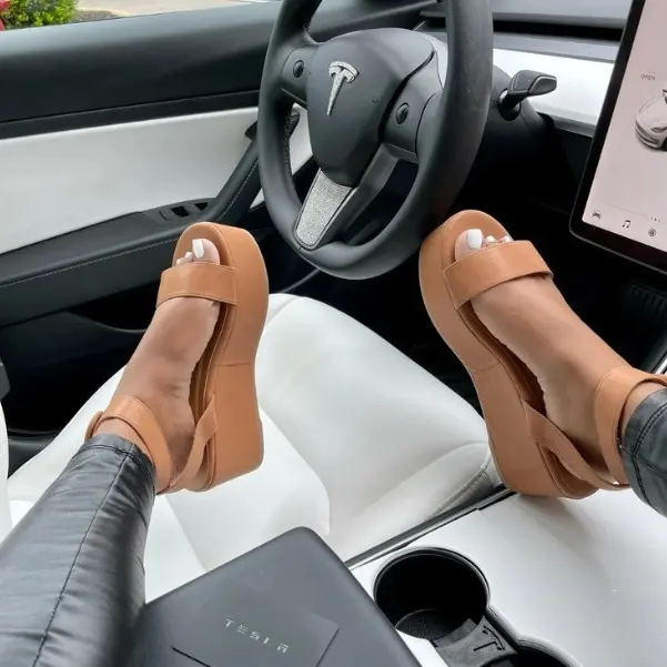 2021 New Fashion Platform Damen Sandalen mit Schlangen muster und Damen sandalen