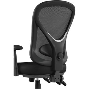 Silla de Trabajo Multifuncional Alera Serie Aeson, Altura del Asiento de 15\"/18.82\", Soporta hasta 275 Libras, Asiento/Respaldo Negro con Elevación - Product Image 4