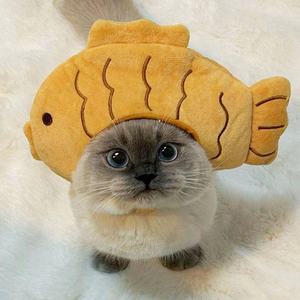 <b>Cat</b> and Dog Lion Mane Wig Hat Funny Cute Pet Clothes for Halloween and Christmas Fancy Dress Cute Clothes - Product Image 3