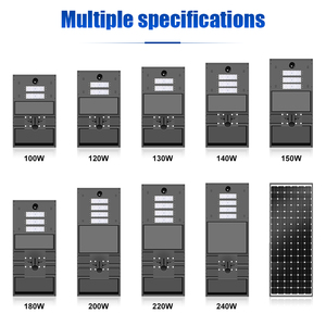 Bosun cuộc sống lâu dài tất cả trong một năng lượng mặt trời ánh sáng đường phố không thấm nước IP65 ngoài trời công suất cao Đèn năng lượng mặt trời với IR cảm biến chuyển động - Product Image 2