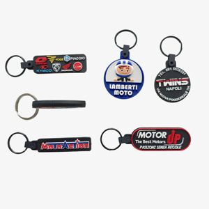 Khuyến mãi phim hoạt hình <span class=keywords><strong>Cap</strong></span> Logo PVC Keychain quần áo cao su công ty kinh doanh Logo Keychain cá nhân 2D 3D Silicone Keychain - Product Image 4