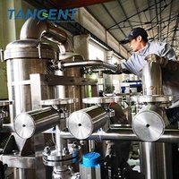 Système de filtration d'eau industrielle TANGENT personnalisable, résistant aux acides et aux alcalis, avec boîtier de membrane céramique 1000L/heure pour déchets textiles