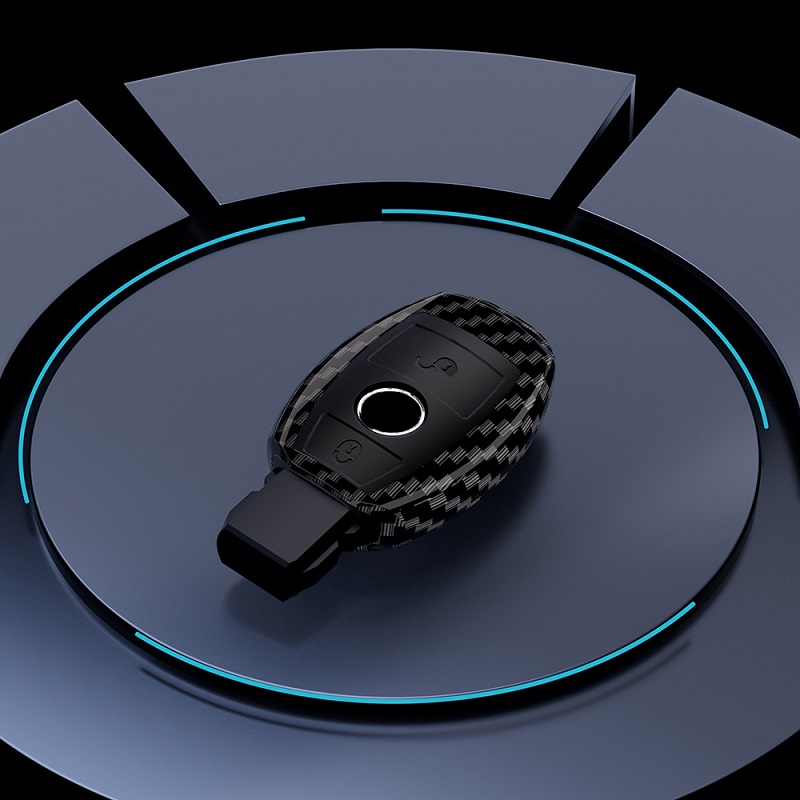 Fibre de Carbone 2 Boutons