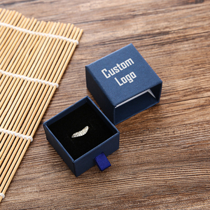 Caja de Regalo Rígida de Alta Calidad con Cajón Deslizable, Impresión a Cuatro Colores, Laminación Brillante/Mate, para Joyería - Product Image 4