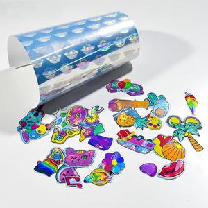 Waterproof Printable Custom Holographic Vinyl <b>Stickers</b> <b>Paper</b> Slti Roll for Inkjet <b>Printers</b> - Product Image 2