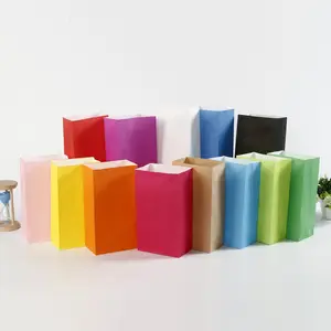 사용자 정의 로고 인쇄 파티 호의 다채로운 케이크 공룡 요정 치료 가방 캔디 크래프트 종이 선물 케이크 가방