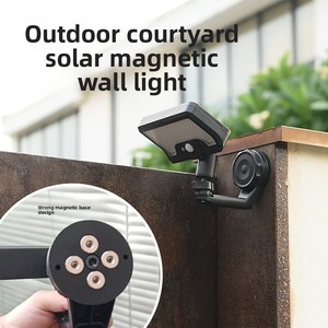 Lámpara <span class=keywords><strong>Solar</strong></span> Magnética para Exteriores IP65 2026, para Patio, Balcón, con Sensor de Movimiento, Ultra Brillante, Modelo CCP0144 - Product Image 5
