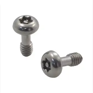 Screw Factory Price Stainless Steel Pin In Torx Button Head Security Screw Tamper Proof Captive Screws