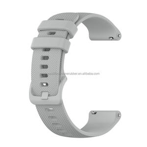 Bracelets universels de montre intelligente en silicone 20mm 22mm pour <span class=keywords><strong>Garmin</strong></span> <span class=keywords><strong>Venu</strong></span> <span class=keywords><strong>2</strong></span> / Vivoactive 3 / Vivoactive 4 - Product Image 6