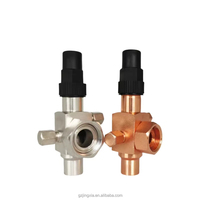Vanne Rotalock directe d'usine 3/8 5/8 (7/8 1-1/8 1-5/8 avec connexion en acier ou en cuivre pour pièces de rechange de compresseur de réfrigération