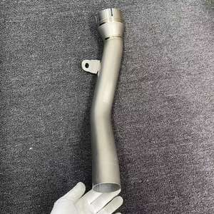 适用于卡瓦西ZX-10R ZX10R 2021-2024摩托车排气系统钛合金中连接管滑脱赛车线逃逸 - Product Image 4