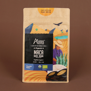 100g 200g 250g 400g tùy chỉnh in bao bì trái cây sấy khô có thể tái chế túi nhôm Túi giấy đáy phẳng - Product Image 1