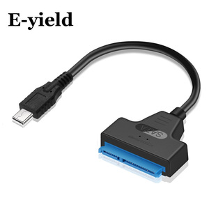 Cable de datos E-Yield tipo C a Sata de 7+15 pines para adaptador de disco duro de 2,5 pulgadas - Product Image 1
