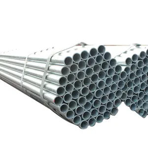 China Supplier 1/ gi pipe price 1.5 inch 10 inch galvanized schedule 40 seamless steel pipe