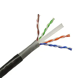 Kico UTP Cat6 23AWG Ethernet כבל עבור חיצוני PVC 4P זוג שזור תקשורת/מערכת כבלים קרטון תיבה