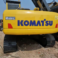 Excavadora Hidráulica Usada Komatsu PC220 de 22 Toneladas, Excavadora Mediana Komatsu PC220, Bomba de Caja de Cambios, Rodamiento, Precio Más Bajo, Barato
