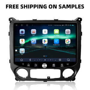 เครื่องเล่นดีวีดีหน้าจอวิทยุขนาด 11.5 นิ้ว Snapdragon 665 สำหรับ Chevrolet Silverado GMC Sierra ปี 2014-2018 รองรับ Wireless CarPlay หน้าจอ QLED 2K ความจุ 8+<span class=keywords><strong>256GB</strong></span> - Product Image 1